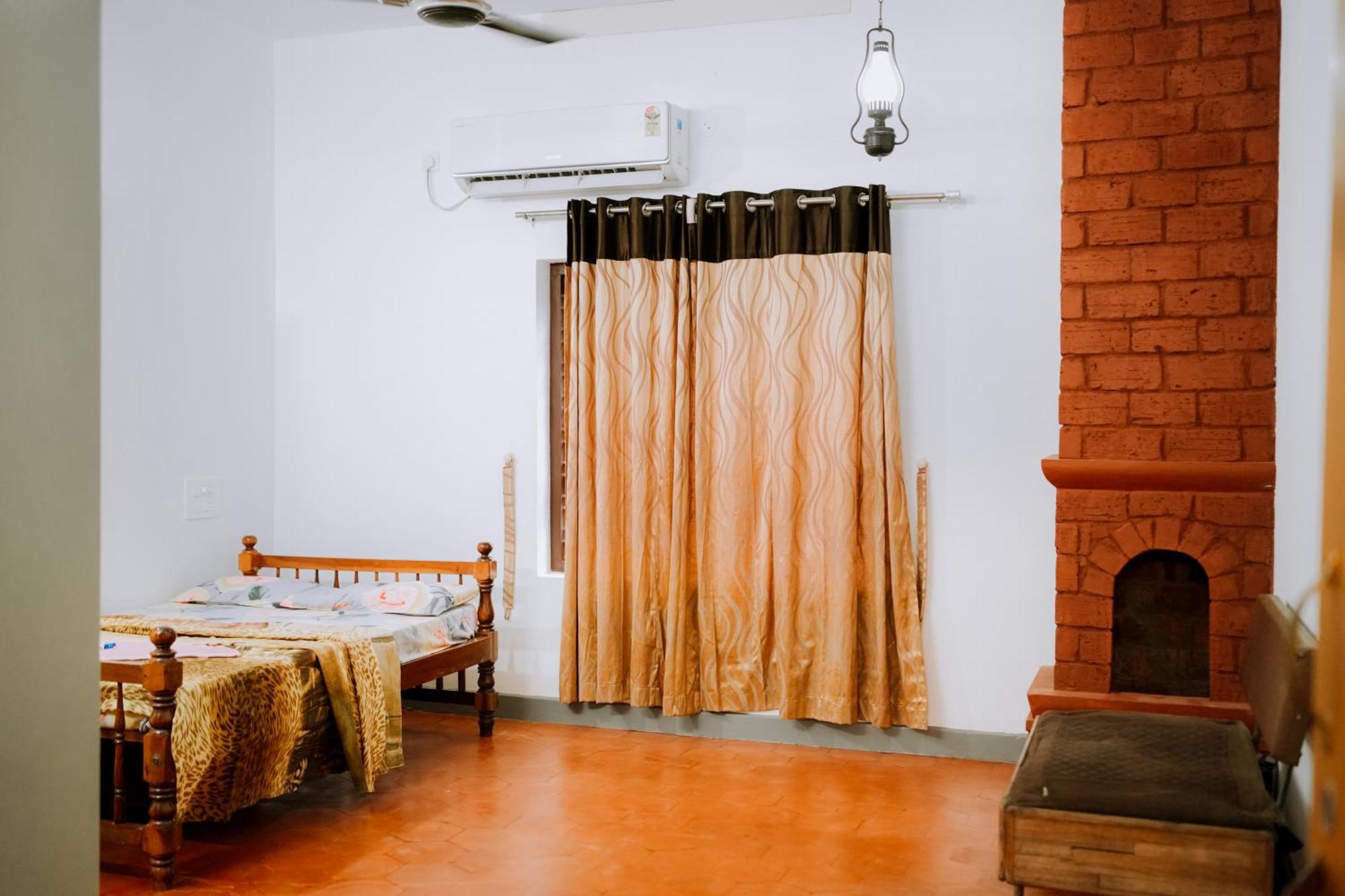 Varkala- Aroma Ac Pvt Villa Hammocks Kitchen Exterior photo