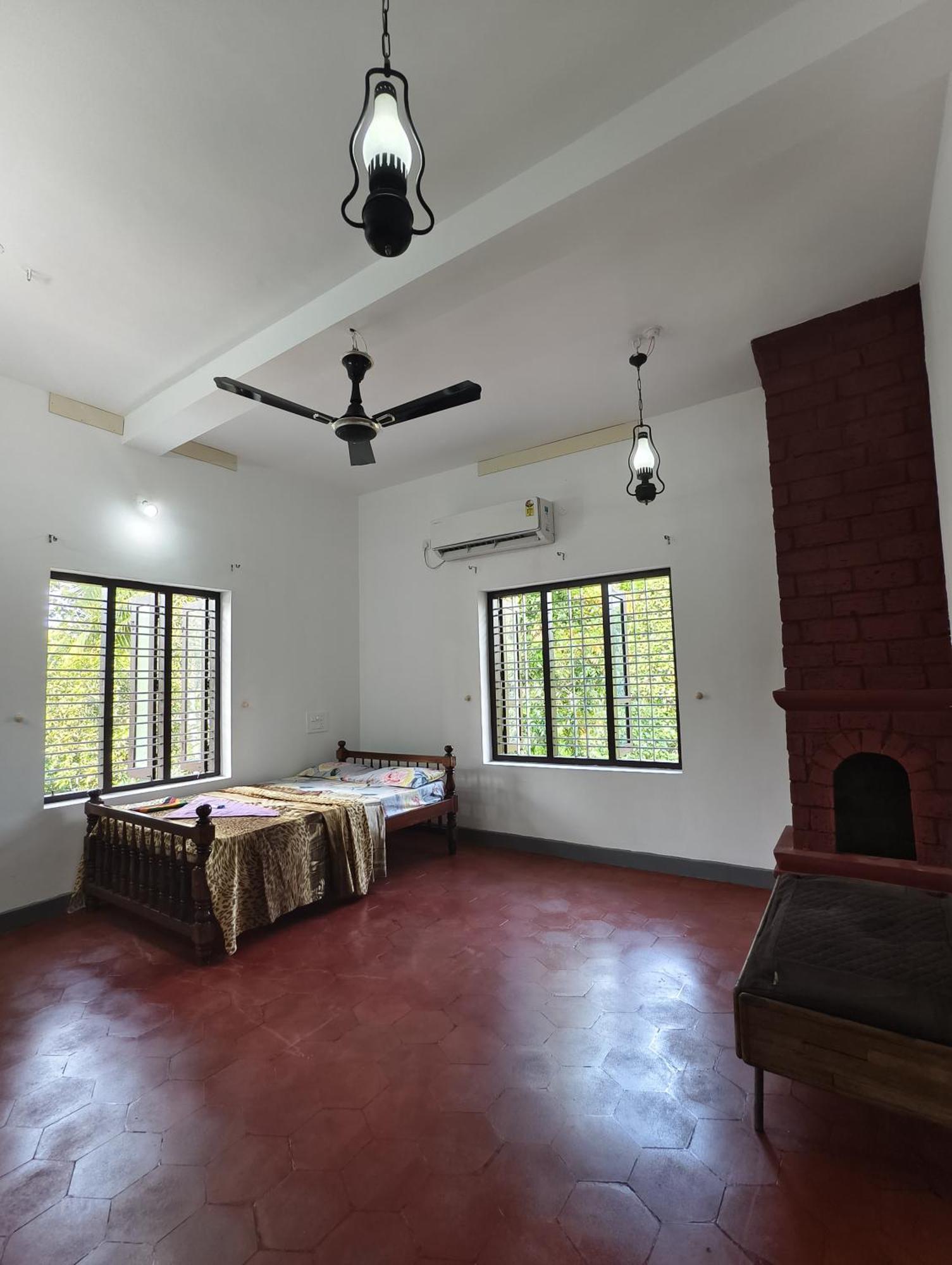 Varkala- Aroma Ac Pvt Villa Hammocks Kitchen Exterior photo